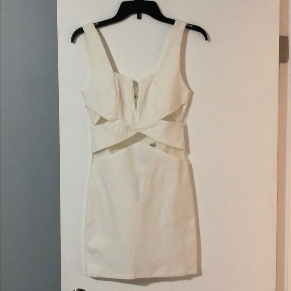 Sexy white dress